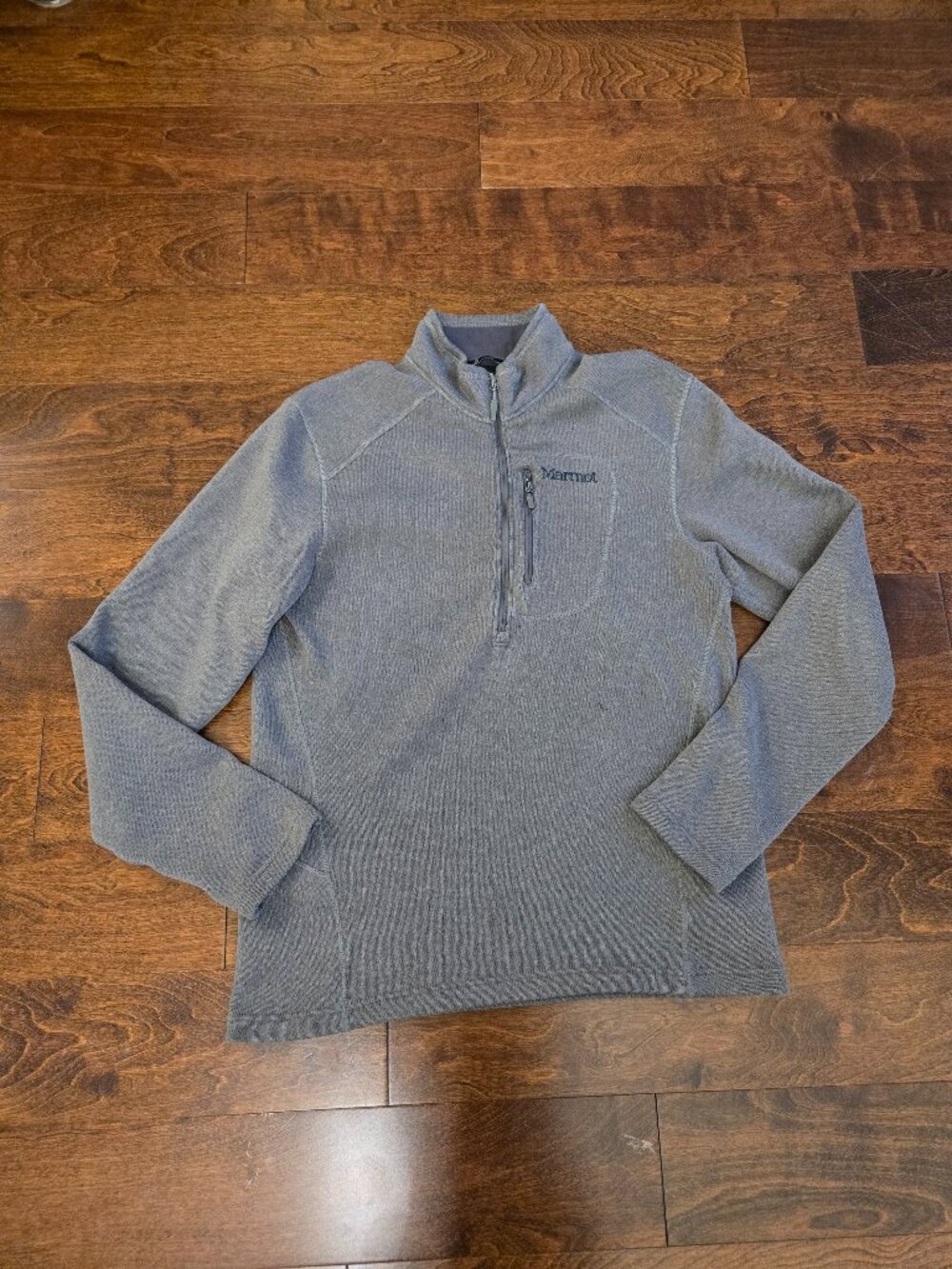 Men's Marmot Drop Line Sweater Fleece Half-Zip Size Large